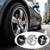 68MM Car Wheel Center Hub Cap Sticker Badge Decal Rim Cover For Fiesta Focus 2 Mondeo Mk4 Mustang Ranger Kuga S-MAX Transit