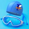 MDNG Kinder Schwimmbrille mit großem Rahmen und Ohrstöpseln
