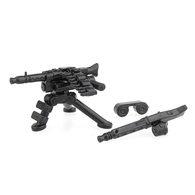 Militär Spezialeinheiten Polizei SWAT Gangster Waffen Pistolen Mörser Jeeps Off-Road Panzerfahrzeug Modell Soldat Baustein Spielzeug