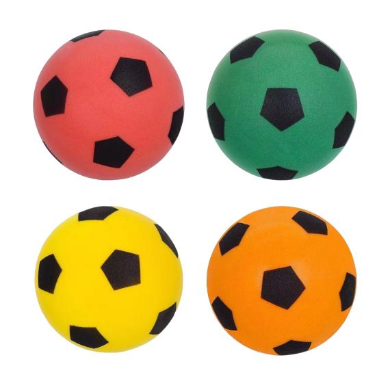 Tichý fotbalový míč pro vnitřní trénink, měkký elastický fotbalový míč s dlouhou životností, tiché sportovní vybavení pro děti