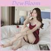 Simulated Silk Sleepwear Set For Women With Breathable Design Perfect For Summer Home Relaxation