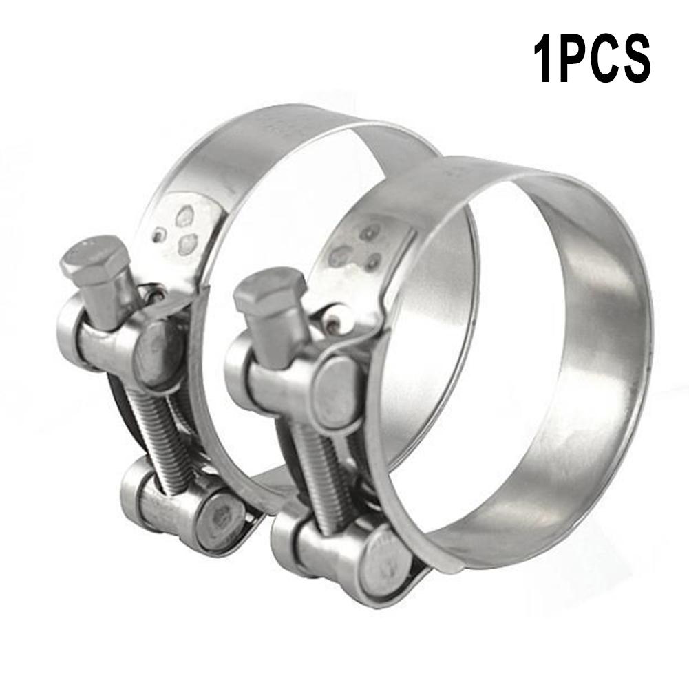 Hose Clamp Engine Intake Exhaust System Silicone Silver Small Set Screw