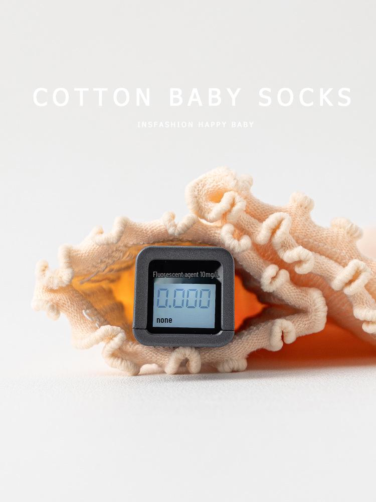 Infant & Toddler Cotton Leg Socks: Non-Binding, Long Tube, Unisex, 0-3 Years, All Seasons