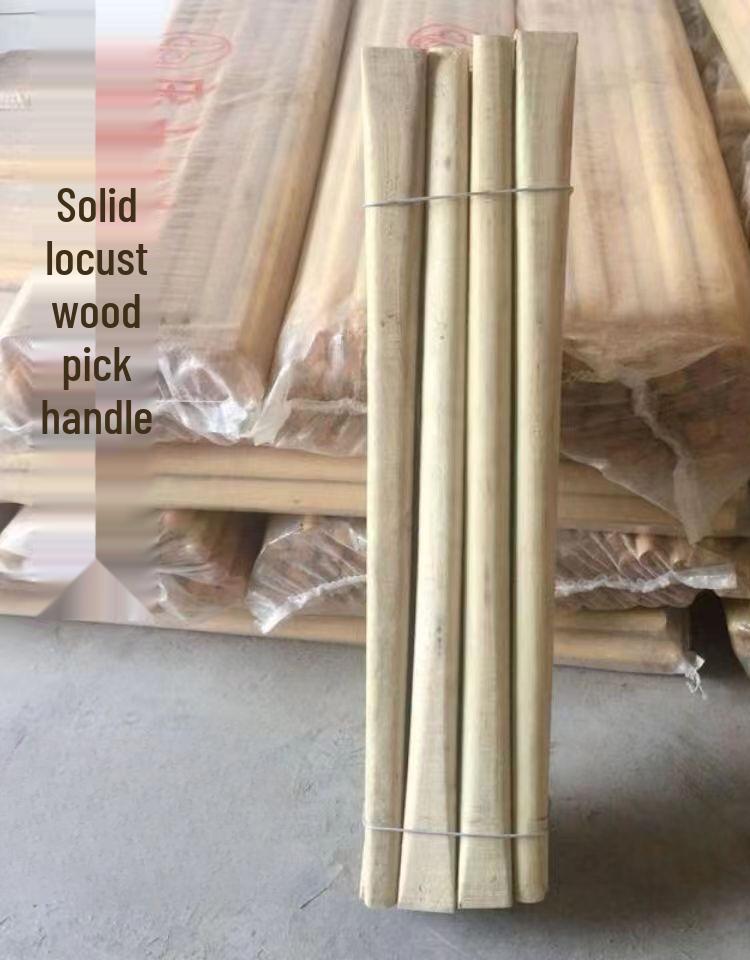 Durable Outdoor Pickaxe with Sturdy Oval Wooden Handle