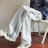 Men's Sports Pants American Style Cool Autumn and Winter New Casual Straight Pants Goodbye Loose Wide-Leg Pants