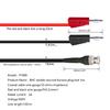 BNC to Dual- 4mm Stackable Banana Plug Test Lead Oscilloscope BNC Plug Cable