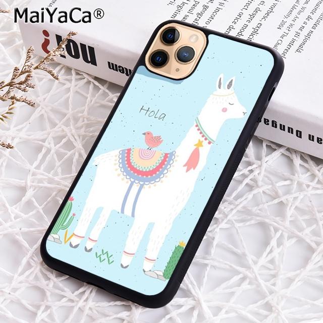 

MaiYaCa no drama llama lama Phone Case For iPhone 17 Air 16 pro max 15 14 plus 12 13 Shell Cover coque iPhone 11pro