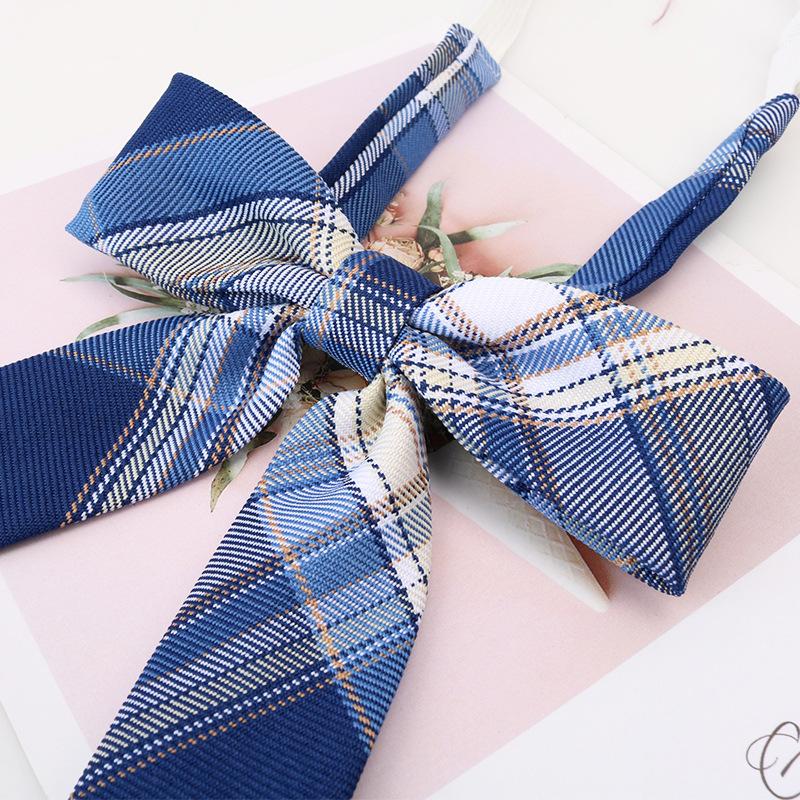 Japanese And Korean Version Of Female Collar Flower College Wind Ribbon Free Jk Bow Bow Graduation Photo Men'S Tie Sailor Suit Tide