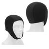 Wetsuit Hood Thermal Swim Surf Diving Hood Sun UV Protection Quick Drying for Men Women Black