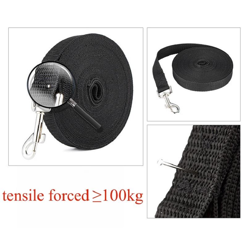 1.2M-30M Long Leash for Dogs Overlength Dog Leash Puppy Outdoor Training Nylon Rope Dog Accessories Extended Control Dog Leashes