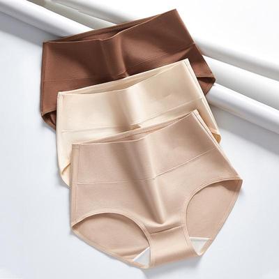 Set da 3 Pezzi Mutandine da Donna Vita Alta Modellante Intimo Slip Traspiranti Mutandine di Cotone Mutandina Singola Taglia Grande Lingerie Femminile