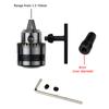 CNC Machine B12 Drill Chuck with Wrench Clamping Range 1 5 10mm Suitable for Milling Machine and Wood Working Projects