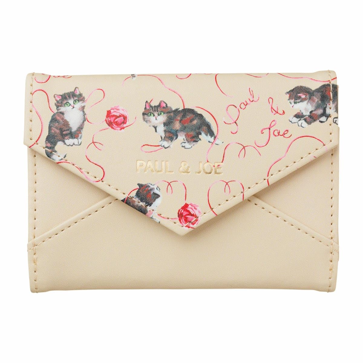 

Визитница Paul & Joe Cats with Yarn PAJ-CC3-BE