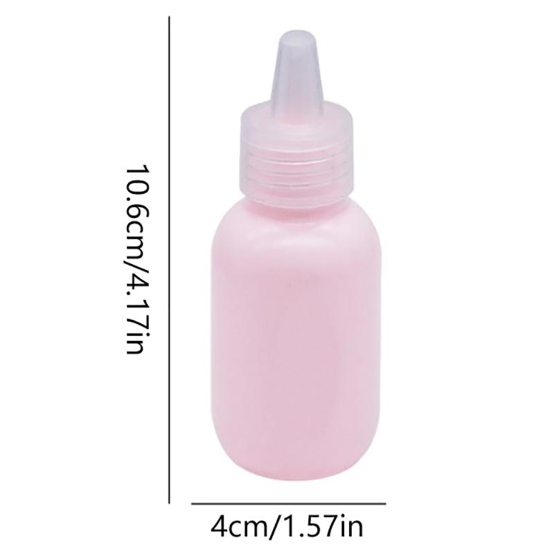 1Pc Eyelash Cleaning Bottle Cleaning Bottle Water Squeeze Dropper Plastic Squeeze Bottles Lash Bath Bottles Primer Bottle