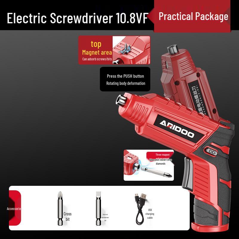 Rechargeable Mini Electric Screwdriver Drill Tool