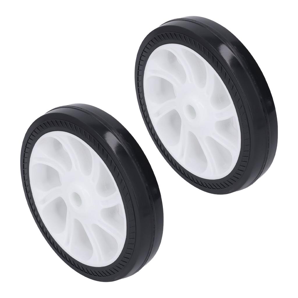 2PCS Air Compressor Wheel ABS and Rubber Universal Air Compressor Wheel Replacement