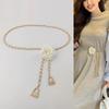 Modern Waist Floral Chain Belt Accessory In Metallic Colors Perfect For Every Fashionistas Wardrobe