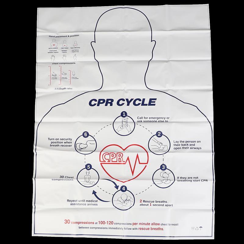 Mini srdíčkový první pomocný tréninkový záchranný výukový nástroj tělový lékařský figurína CPR ošetřovatelský manekýn model tréninkový model