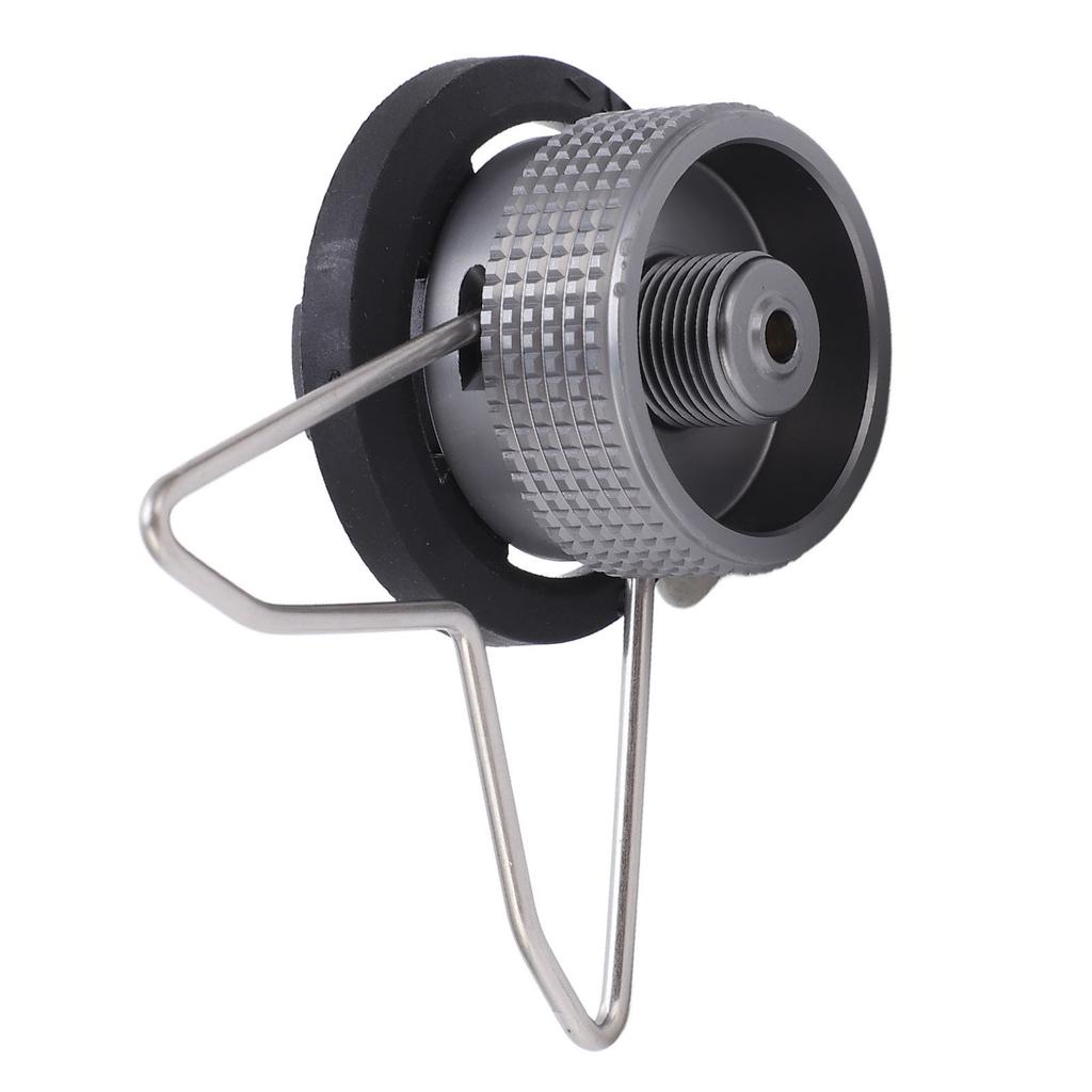 Camping Grill Gas Stove Adapter Aluminum Alloy Butane Gas Stove Adapter with Bracket IPB Converter