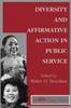 Libro Diversity And Affirmative Action In Public Service