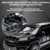 1:24 Modellspielzeug Rezvani Vengeance Sabertooth Gepanzerte Polizeiautos Legierung Druckguss Türen Geöffnet Rückzieher Sound Licht Kind Edutainment