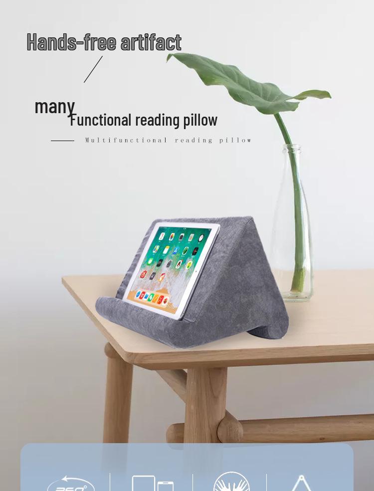 Cross-border Multi-angle iPad Tablet & Phone Stand Pillow for Comfortable Reading