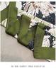 French Style Printed 90cm Square Scarf For Office Commute Neck Wear