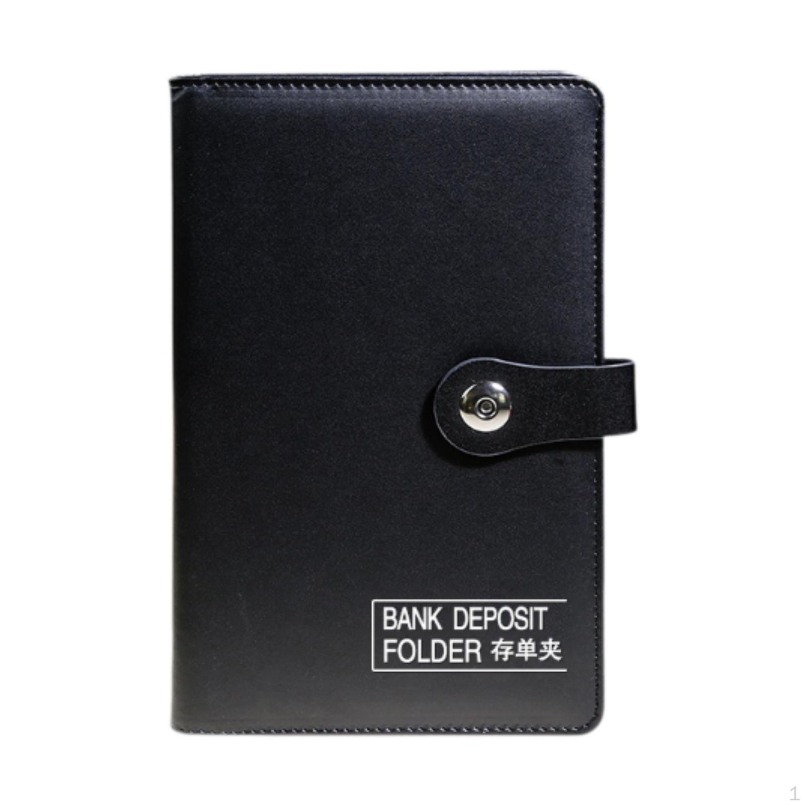 

Переплет для блокнотов из искусственной кожи, многоразовые наличные, набивка для работы чёрный