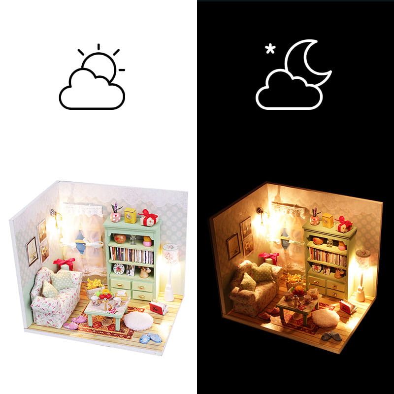 Miniature House - Charming Living Room*