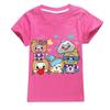Children's Short Sleeve T-Shirt Girls Casual Comfort Top Daily Cute Print T-Shirts Girls