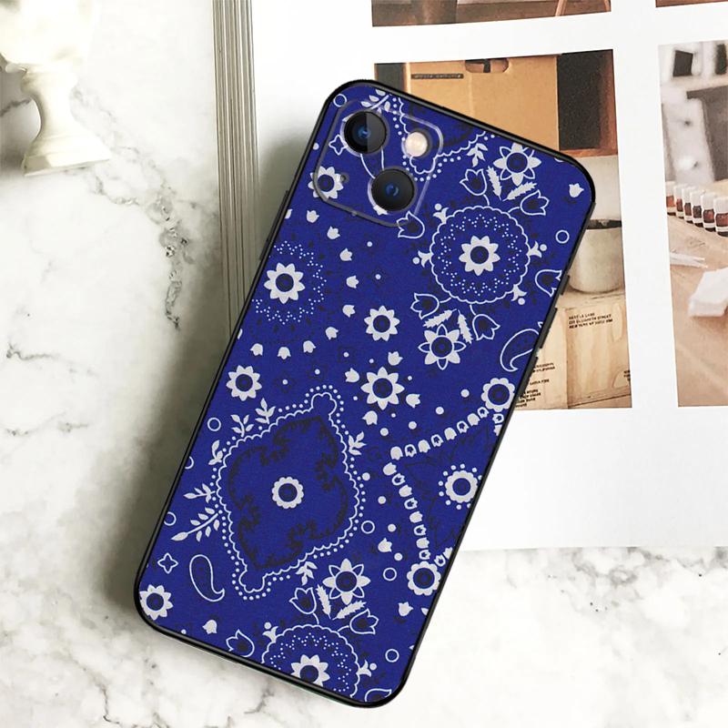 Bandana Paisley Pattern Funda For iPhone 15 16 13 12 Mini 11 14 Pro Max 7 8 Plus X XR XS Max Phone Case