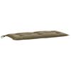 Vidaxl Garden Bench Cushion, Taupe Melange, 100X50X7 Cm