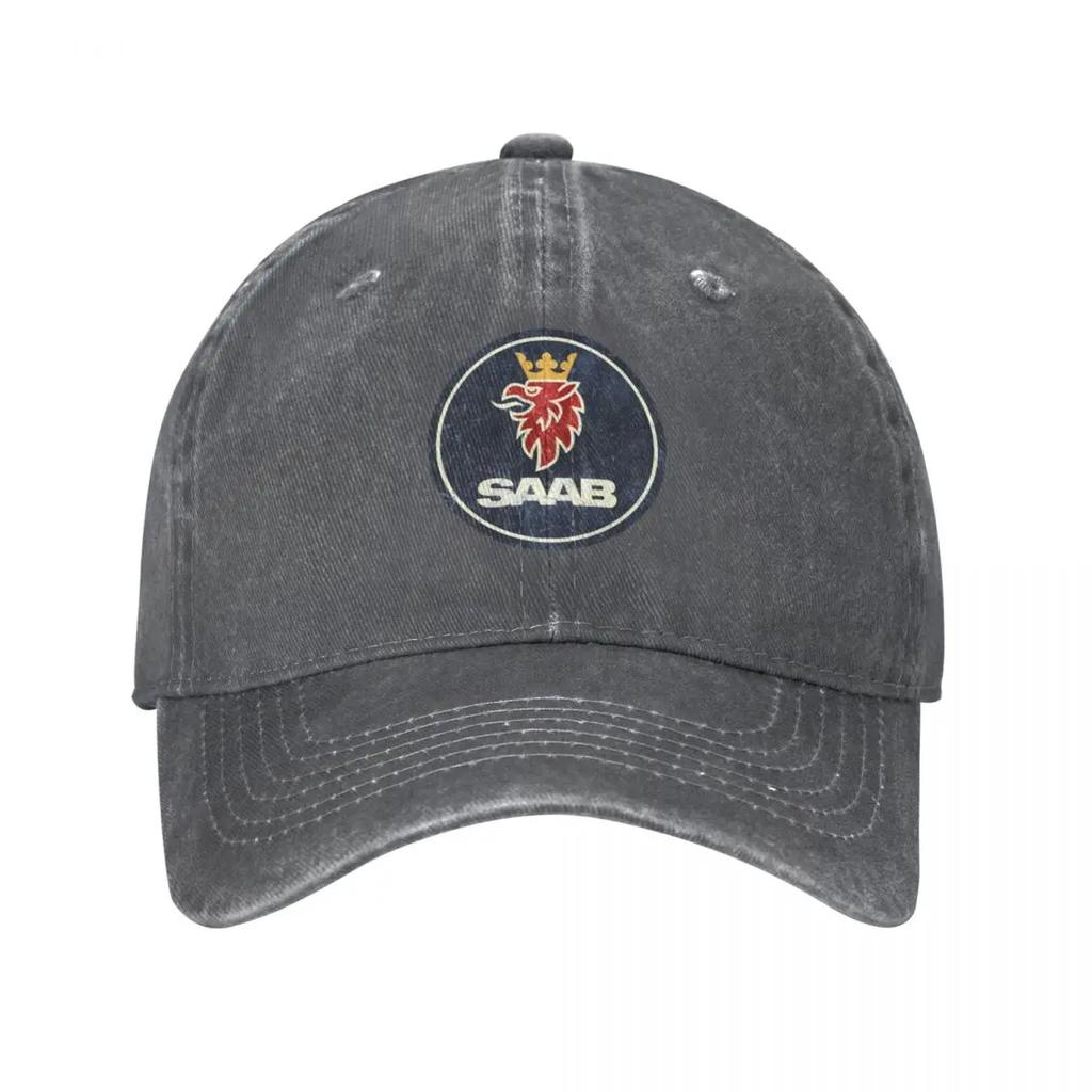 SAAB Voitures Logo Vintage Casquette de Baseball Rétro Casquette de Soleil |-F-| Chapeau Homme Femme