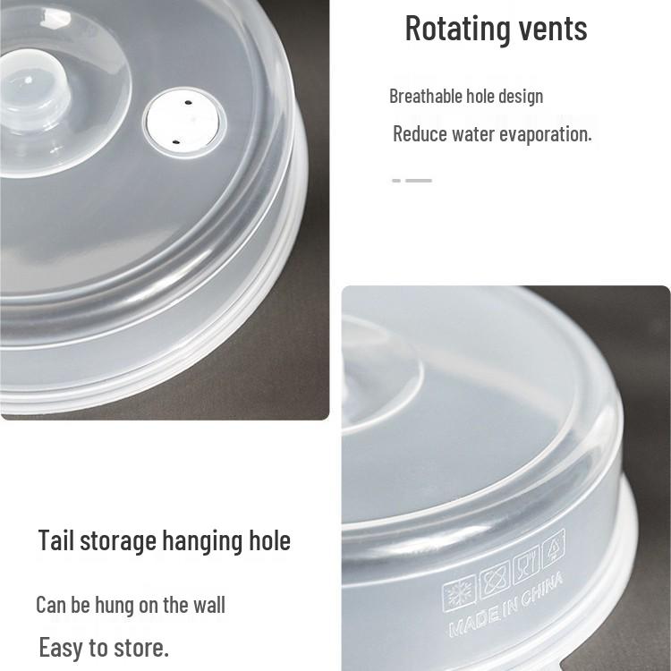 Multifunctional Food-Safe Lid for Microwave & Fridge: Oil-Proof, Fresh-Keeping, and Steaming Cover