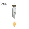 Relaxing Sound Chimes Metal Wind Chime with 6 Aluminum Tubes, Garden Hanging Chimes, Outdoor Weather Resistant for Patio Decoration Durable