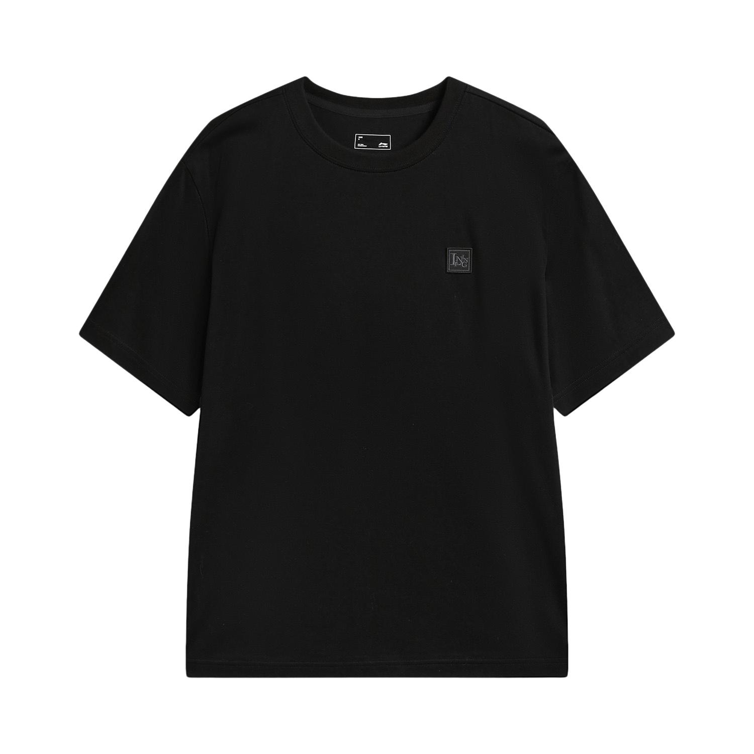 

Li Ning Sports Lifestyle Series Round Neck Logo Embroidered Couple T-Shirt Unisex Tops ATSW283-4 3XL