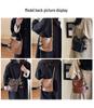 Women's 2025 Retro Niche Textured Crossbody Bucket Handbag