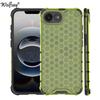 Shockproof Transparent Case For iPhone 16e Honeycomb Armor Full Back Case For iPhone 16e Case Cover For iPhone 16e 16 e 6.1 inch