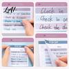Multi Pack Memo Tabs Segmented Colored Sticky Notepad Morandi Color To-do List Index Tabs Adhesive Notes for Planning Smooth Writing Paper and Note