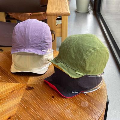 New Double-sided Baseball Cap Mountain Style Quick-drying Leisure Sun Hat Soft Thin Brim Breathable Sunscreen Hat Outdoor