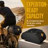8L Capacity Bicycle Rear Rack Bag Oxford Cloth Rear Rack Bag Bike Storage Bag  Outdoor Riding