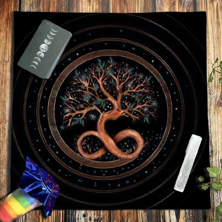 Metaphysical Game Mat Pendulum Divinations Altar Tablecloth Board Game Card Pad