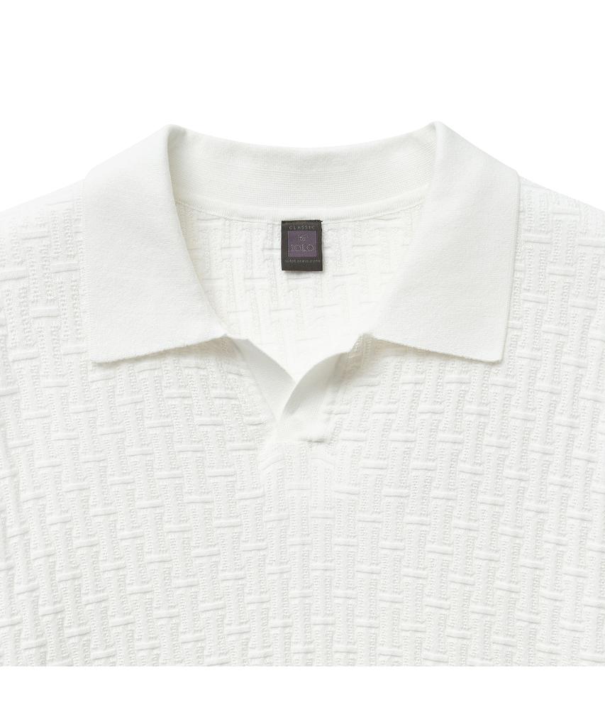 IOLO Eye Signature Half Open Collar_White