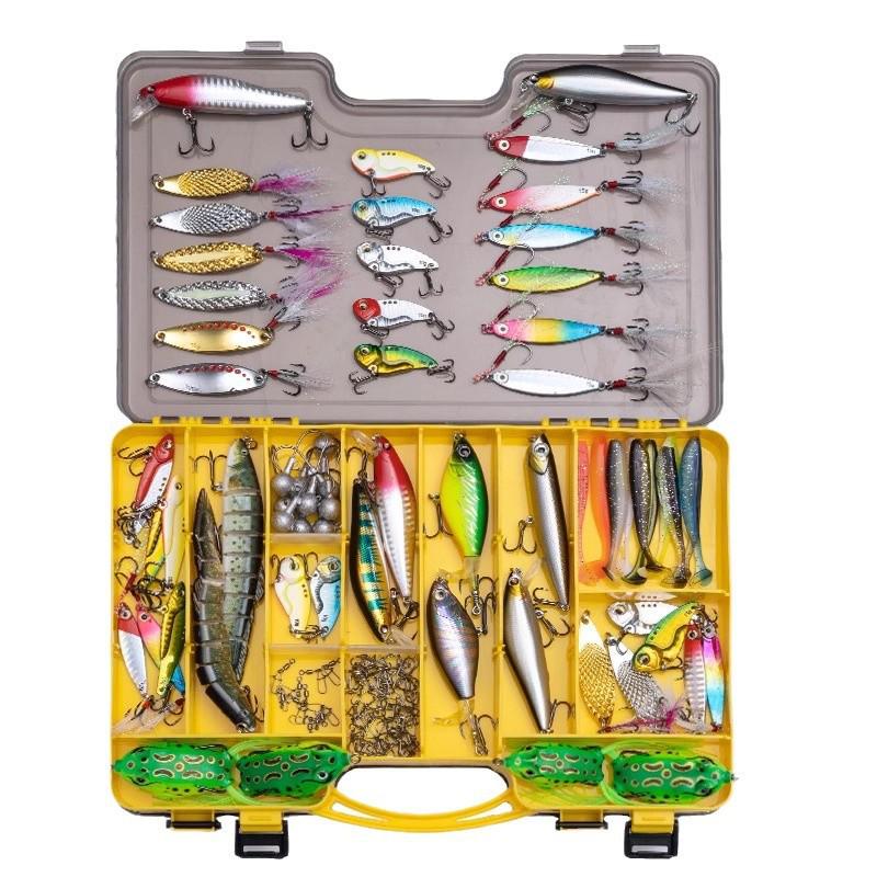 Comprehensive Beginner Fishing Kit: Lures, Soft Baits, Imitation Baits & Jigs for Freshwater Fishing
