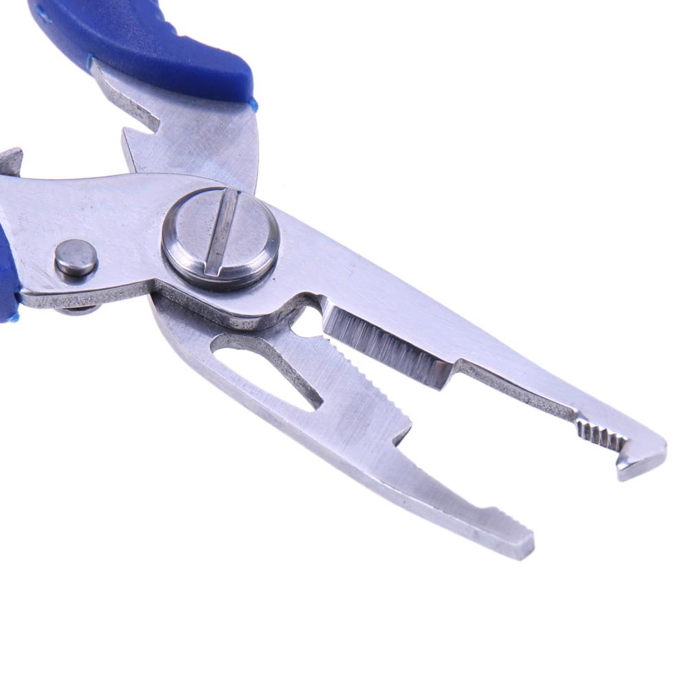 Stainless Steel Braid Cutter Multi-Tools Fishing Fishing Pliers Corrosion Resistant Split Ring Pliers for Outdoor Fishing Tools