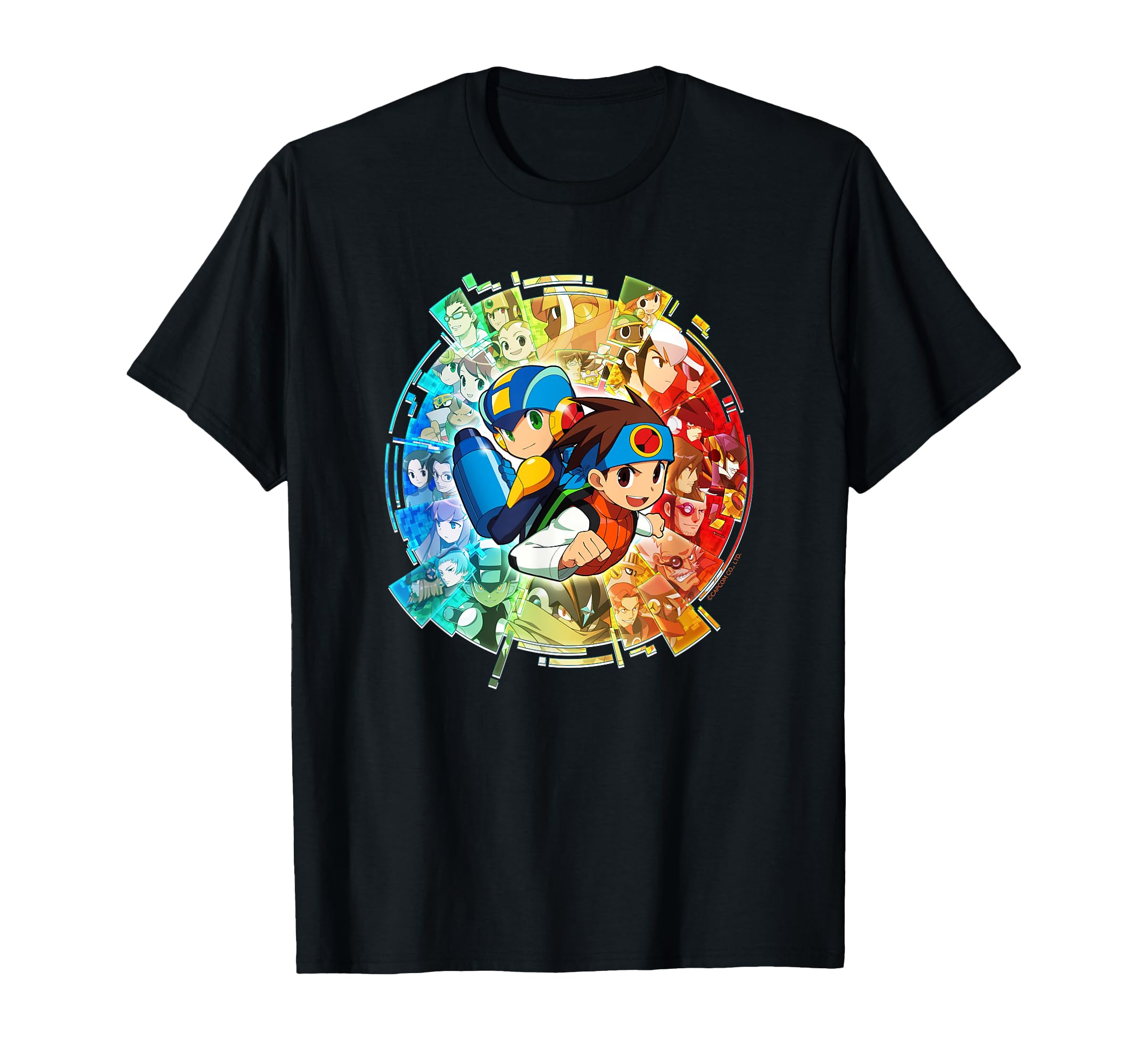 

ROCKMAN EXE AC Main Visual T-shirt