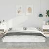 White Bed Frame 180 x 220 cm Solid Pine Wood