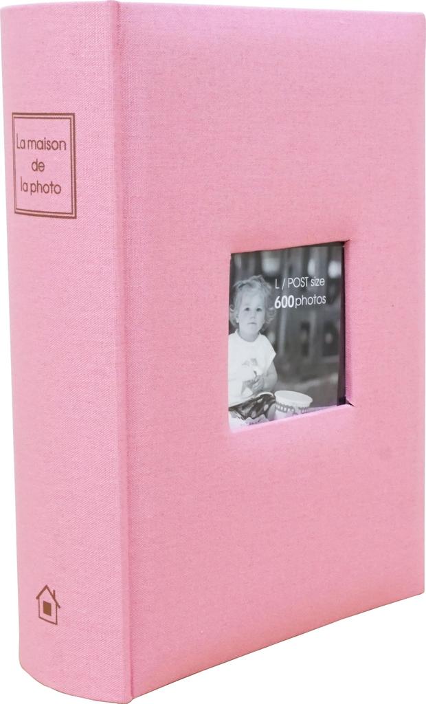 VANJOH Mega Album 600 Maison Series N Cherry Pink L-size 600 photos 205449 Photo Album
