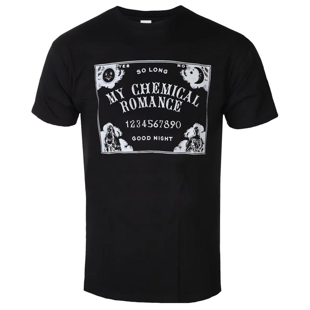 Summer Hot Sale 2026 My Chemical Romance Graphic Cotton T-shirt Men Women Vintage Top Hip Hop Streetwear Oversized T-shirt