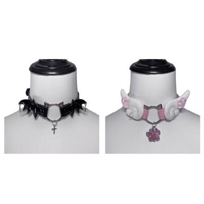 Punk-Nackenbänder Katzen-Choker Y2k Halsschmuck Perfektes Geschenk für heiße Mädchen Frauen
